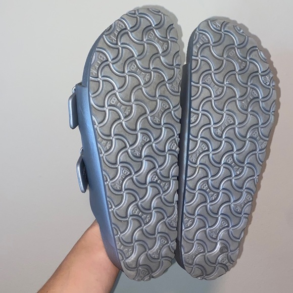 Birkenstock Silver Arizona Eva Sandals - Picture 4 of 4